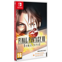 FINAL FANTASY VIII REMASTERED SWITCH CAJA CON CÓDIGO DE DESCARGA DE JUEGO COMPLETO PARA NINTENDO SWITCH