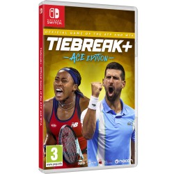 TIEBREAK: JUEGO OFICIAL DE LA ATP Y WTA SWITCH  JUEGO FÍSICO PARA NINTENDO SWITCH VERSIÓN ESPAÑOLA GARANTÍA EUROPEA EU