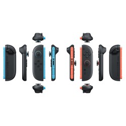 JOY-CON 2 PAREJA - AZUL CLARO/ROJO CLARO PARA NINTENDO SWITCH 2 VERSIÓN ESPAÑOLA GARANTÍA EUROPEA EU WARRANTY