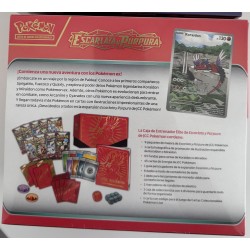 POKEMON CAJA DE ENTRENADOR ELITE SV1 ESCARLATA Y PURPURA KORAIDON ESCARLATA JCC POKEMON ESPAÑOL JUEGO DE CARTAS COLECCIONABLES