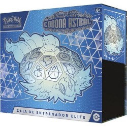 POKEMON JUEGO DE CARTAS COLECCIONABLES CAJA ENTRENADOR ELITE CORONA ASTRAL ESCRALATA Y PÚRPURA SV7