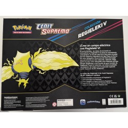 POKEMON BOX REGIELEKI V12.5 CENIT COLECCIÓN REGIELEKI V JCC POKEMON ESPAÑOL JUEGO DE CARTAS COLECCIONABLES