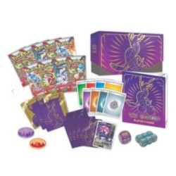 POKEMON CAJA DE ENTRENADOR ELITE SV1 ESCARLATA Y PURPURA MIRAIDON PÚRPURA JCC POKEMON ESPAÑOL JUEGO DE CARTAS COLECCIONABLES