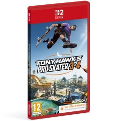 TONY HAWK'S PRO SKATER 3 + 4 SWITCH2 CAJA CON CÓDIGO DE DESCARGA DIGITAL PARA NINTENDO SWITCH 2 VERSIÓN ESPAÑOLA GARANTÍA EUROPE