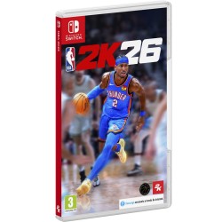 NBA 2K26 SWITCH JUEGO FÍSICO PARA NINTENDO SWITCH NECESARIA DESCARGA VERSIÓN ESPAÑOLA GARANTÍA EUROPEA EUROPEAN WARRANT