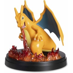 CARTAS POKÉMON PACK CHARIZARD EX 3 CARTAS HOLOGRÁFICAS DE PROMOCIÓN 1 FIGURA PARA EXHIBIR UNA CARTA Y 10 SOBRES DE MEJORA