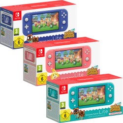 CONSOLA NINTENDO SWITCH LITE + ANIMAL CROSSING NEW HORIZONS ELIGE TU COLOR VERSIÓN ESPAÑOLA GARANTÍA EUROPEA EU WARRANT