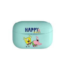 AURICULARES INALÁMBRICOS TRUE WIRELESS SOUND BOB ESPONJA CON ESTUCHE DE CARGA SPONGEBOB SQUAREPANTS
