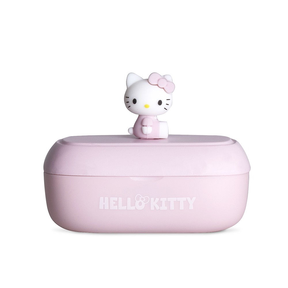 AURICULARES INALÁMBRICOS TRUE WIRELESS SOUND HELLO KITTY CON ESTUCHE DE CARGA CON IMAGEN 3D Y LICENCIA OFICIAL HELLO KITTY