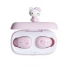 AURICULARES INALÁMBRICOS TRUE WIRELESS SOUND HELLO KITTY CON ESTUCHE DE CARGA CON IMAGEN 3D Y LICENCIA OFICIAL HELLO KITTY