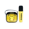 ALTAVOZ DE KARAOKE INALÁMBRICO CON MICRÓFONO Y LUCES LED PIKACHU POKEMON COMPATIBLE CON CUALQUIER FUENTE DE SONIDO BLUETOOTH