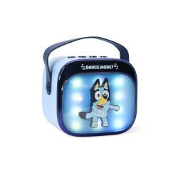 ALTAVOZ DE KARAOKE INALÁMBRICO CON MICRÓFONO Y LUCES LED BLUEY COMPATIBLE CON CUALQUIER FUENTE DE SONIDO BLUETOOTH