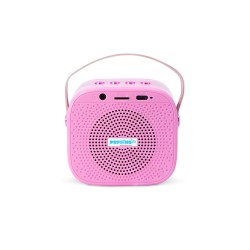 ALTAVOZ DE KARAOKE INALÁMBRICO CON MICRÓFONO Y LUCES LED PEPPA PIG COMPATIBLE CON CUALQUIER FUENTE DE SONIDO BLUETOOTH