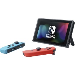 NINTENDO SWITCH NEON CONSOLA CON MANDOS AZUL Y ROJO