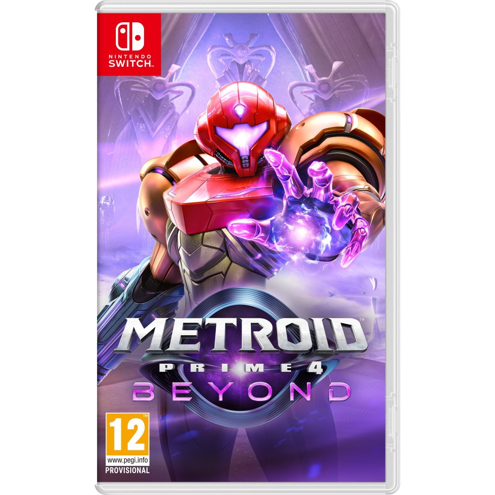 METROID PRIME 4: BEYOND NINTENDO SWITCH JUEGO FÍSICO PARA NINTENDO SWITCH VERSIÓN ESPAÑOLA GARANTÍA EUROPEA EU WARRANTY