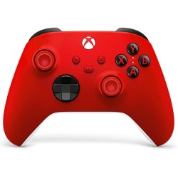 MANDO INALÁMBRICO XBOX COLOR PULSE RED OFICIAL MICROSOFT COMPATIBLE CON XBOX SERIES X|S, XBOX ONE, WINDOWS, ANDROID E IOS