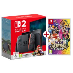 NINTENDO SWITCH 2 CON MARIO KART WORLD + EVERYBODY 1 2 SWITCH VERSIÓN ESPAÑOLA