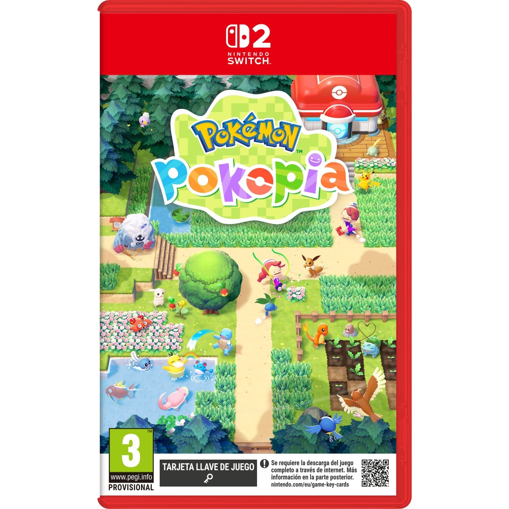 POKEMON POKOPIA SWITCH 2 TARJETA LLAVE DE JUEGO PARA NINTENDO SWITCH 2 VERSIÓN ESPAÑOLA GARANTÍA EUROPEA EU WARRANTY