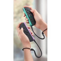 JOY-CON 2 PAREJA PÚRPURA/VERDE MANDOS PARA NINTENDO SWITCH 2 VERSIÓN ESPAÑOLA GARANTÍA EUROPEA EUROPEAN WARRANTY