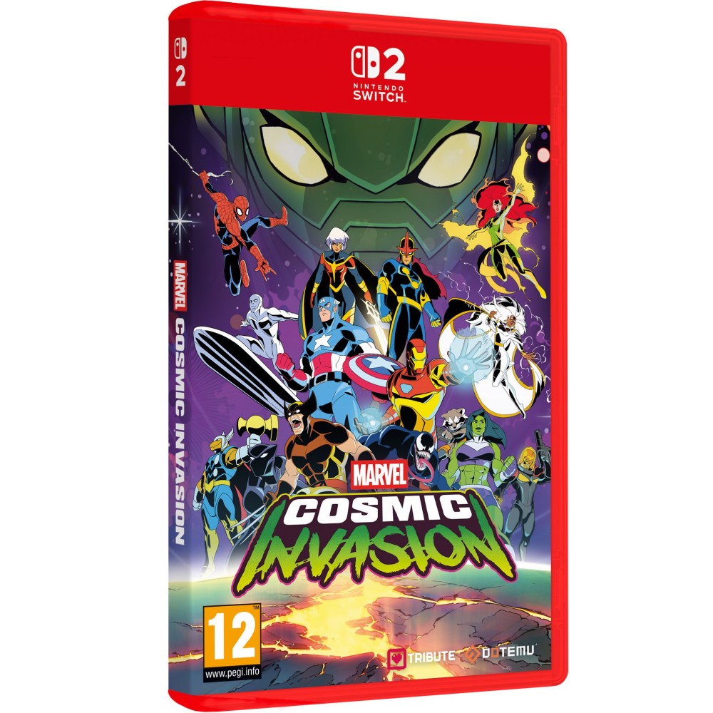 MARVEL COSMIC INVASION SWITCH2 JUEGO FÍSICO PARA NINTENDO SWITCH 2 VERSIÓN ESPAÑOLA GARANTÍA EUROPEA EUROPEAN WARRANTY
