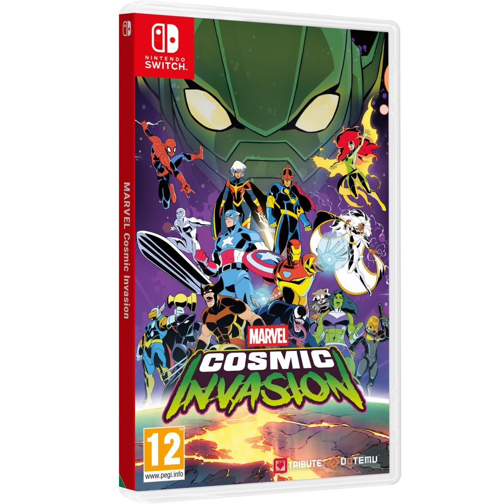MARVEL COSMIC INVASION SWITCH JUEGO FÍSICO PARA NINTENDO SWITCH VERSIÓN ESPAÑOLA GARANTÍA EUROPEA EUROPEAN WARRANTY