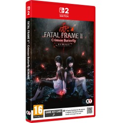 FATAL FRAME II: CRIMSON BUTTERFLY REMAKE SWITCH 2 TARJETA LLAVE DE JUEGO PARA NINTENDO SWITCH 2 VERS. ESPAÑOLA GARANTÍA