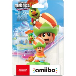 PREVENTA FIGURA AMIIBO POPLIN Y PRÍNCIPE FLORIAN COLECCIÓN SUPER MARIO BROS WONDER VERSIÓN ESPAÑOLA GARANTÍA EUROPEA