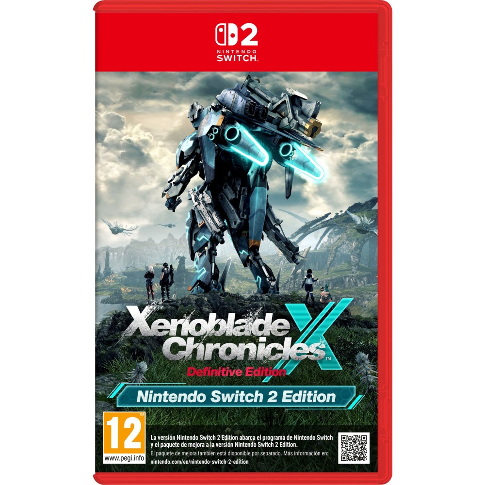 PREVENTA XENOBLADE CHRONICLES X DEFINITIVE EDITION NINTENDO SWITCH 2 EDITION JUEGO FÍSICO PARA SWITCH2 VERSIÓN ESPAÑOLA GARANTÍA