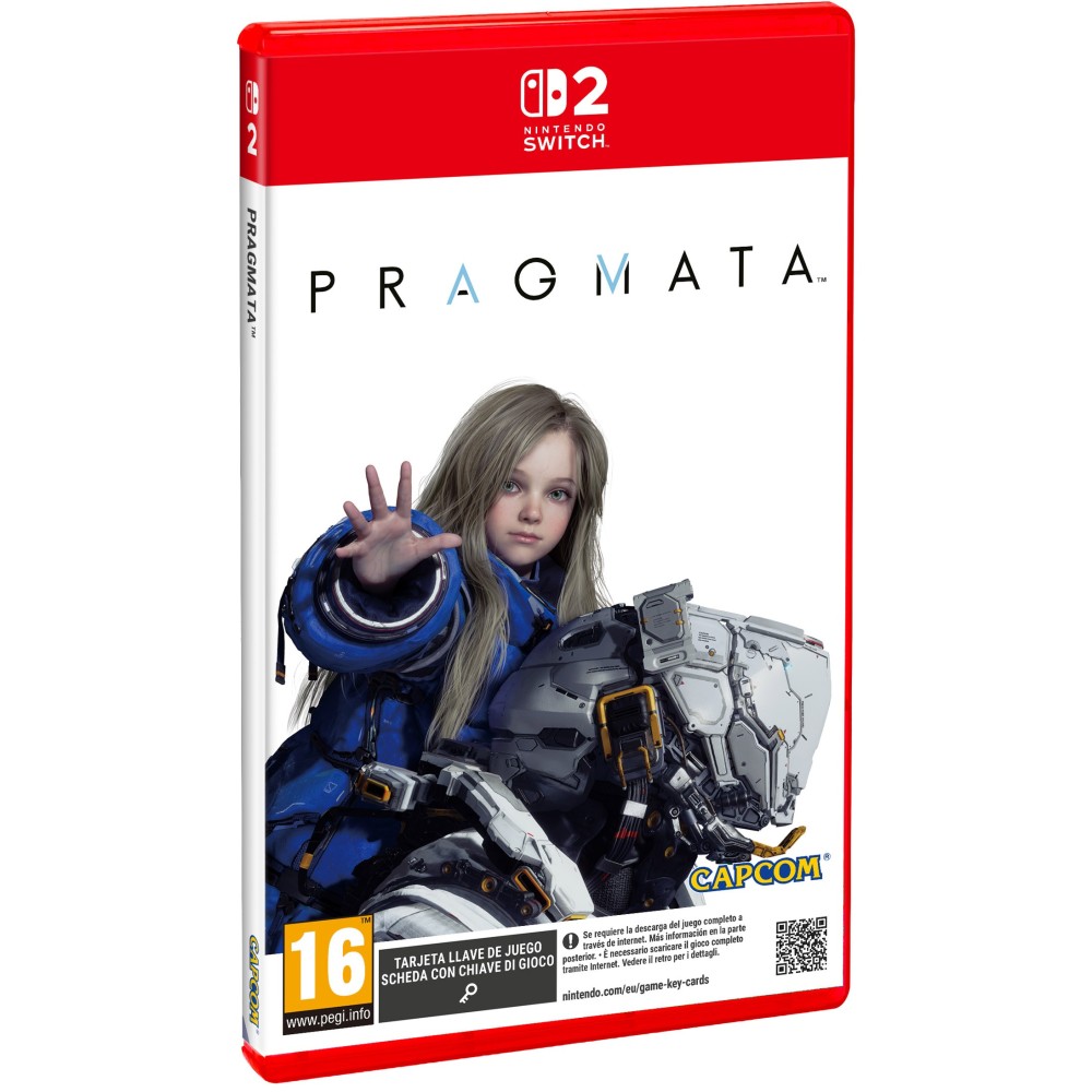 PREVENTA PRAGMATA SWITCH2 TARJETA LLAVE DE JUEGO PARA NINTENDO SWITCH 2 VERSIÓN ESPAÑOLA GARANTÍA EUROPEA