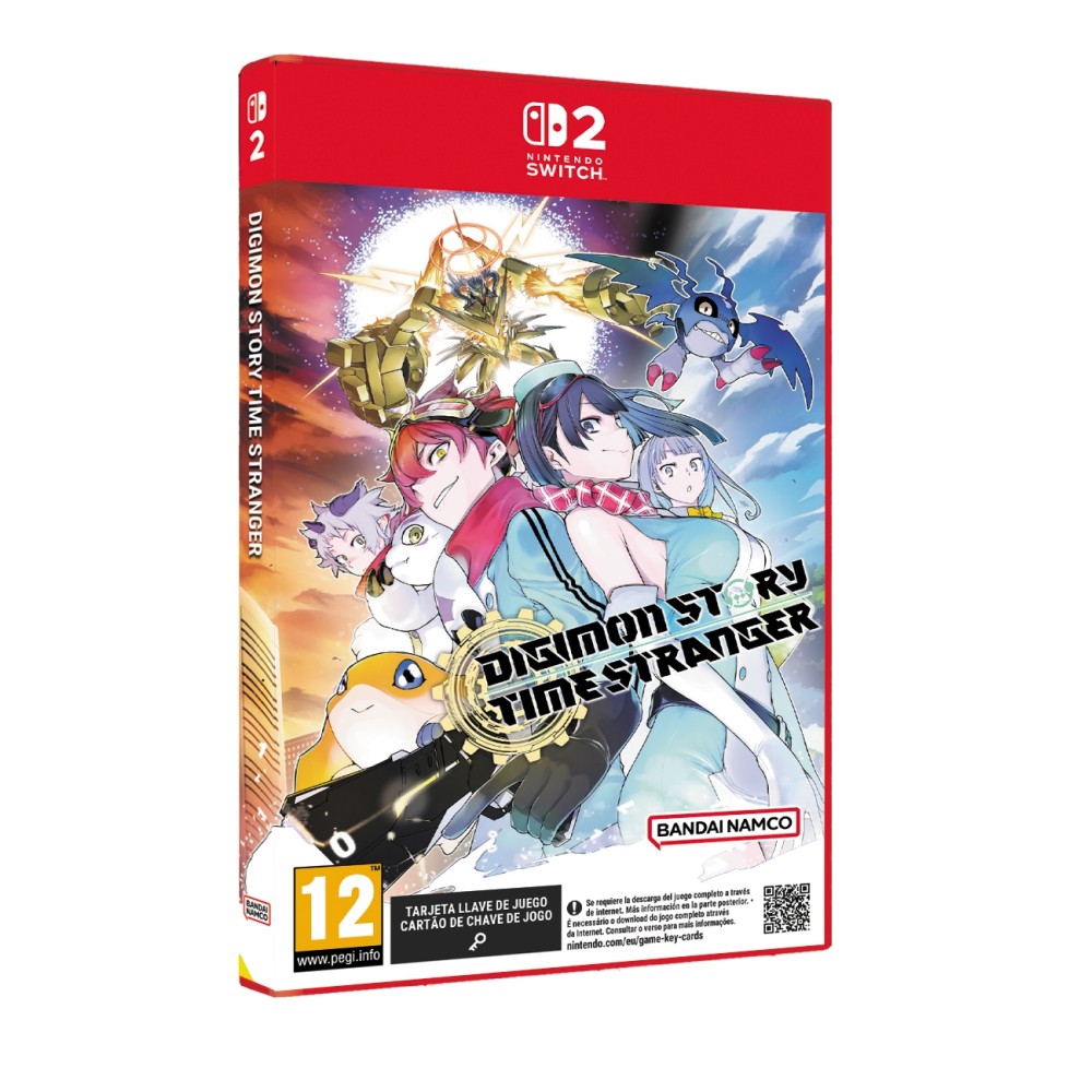 DIGIMON STORY: TIME STRANGER SWITCH2 TARJETA LLAVE DE JUEGO PARA NINTENDO SWITCH 2 VERSIÓN ESPAÑOLA GARANTÍA EUROPEA
