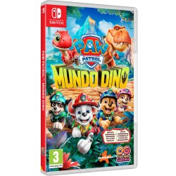 PREVENTA PAW PATROL MUNDO DINO SWITCH JUEGO FÍSICO DE LA PATRULLA CANINA PARA NINTENDO SWITCH VERSIÓN ESPAÑOLA GARANTÍA EUROPEA