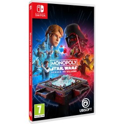 MONOPOLY STAR WARS HEROES Vs VILLAINS SWITCH JUEGO FÍSICO PARA NINTENDO SWITCH VERSIÓN ESPAÑOLA GARANTÍA EUROPEA