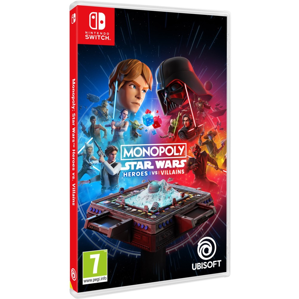 MONOPOLY STAR WARS HEROES Vs VILLAINS SWITCH JUEGO FÍSICO PARA NINTENDO SWITCH VERSIÓN ESPAÑOLA GARANTÍA EUROPEA