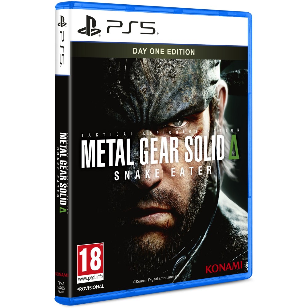 METAL GEAR SOLID Δ: SNAKE EATER DAY ONE EDITON PS5 JUEGO FÍSICO PARA PLAYSTATION 5 VERSIÓN ESPAÑOLA GARANTÍA EUROPEA EU