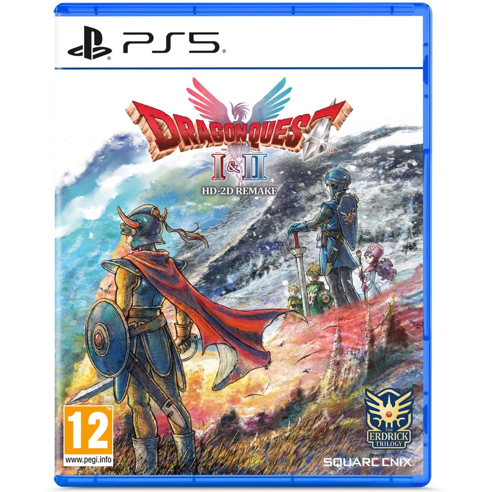 DRAGON QUEST I & II HD 2D REMAKE PS5 JUEGO FÍSICO PARA PLAYSTATION 5 VERSIÓN ESPAÑOLA GARANTÍA EUROPEA EU WARRANTY