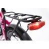 BICICLETA ELÉCTRICA PLEGABLE IBIZA RAINBOW PINK PANTHER LITTIUM COLOR ROSA CON BATERÍA DE 10,4 AH Y ACCESORIOS GARANTÍA EUROPEA