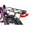 BICICLETA ELÉCTRICA PLEGABLE IBIZA RAINBOW DEEP PURPLE LITTIUM COLOR VIOLETA CON BATERÍA DE 10,4AH Y ACCESORIOS GARANTÍA EUROPEA