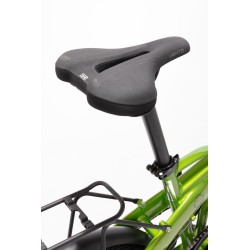 BICICLETA ELÉCTRICA PLEGABLE  IBIZA RAINBOW GREEN PEACE LITTIUM COLOR VERDE CON BATERÍA DE 10,4 AH Y ACCESORIOS GARANTÍA EUROPEA