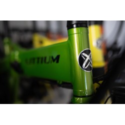 BICICLETA ELÉCTRICA PLEGABLE  IBIZA RAINBOW GREEN PEACE LITTIUM COLOR VERDE CON BATERÍA DE 10,4 AH Y ACCESORIOS GARANTÍA EUROPEA