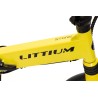BICICLETA ELÉCTRICA PLEGABLE IBIZA RAINBOW YELLOW STONE LITTIUM COLOR AMARILLO CON BATERÍA DE 10,4 AH Y ACCESORIOS GARANTÍA EU