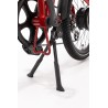 BICICLETA ELÉCTRICA PLEGABLE IBIZA RAINBOW RED CHILI LITTIUM COLOR ROJO Y BATERÍA CON DE 10,4 AH Y ACCESORIOS GARANTÍA EUROPEA