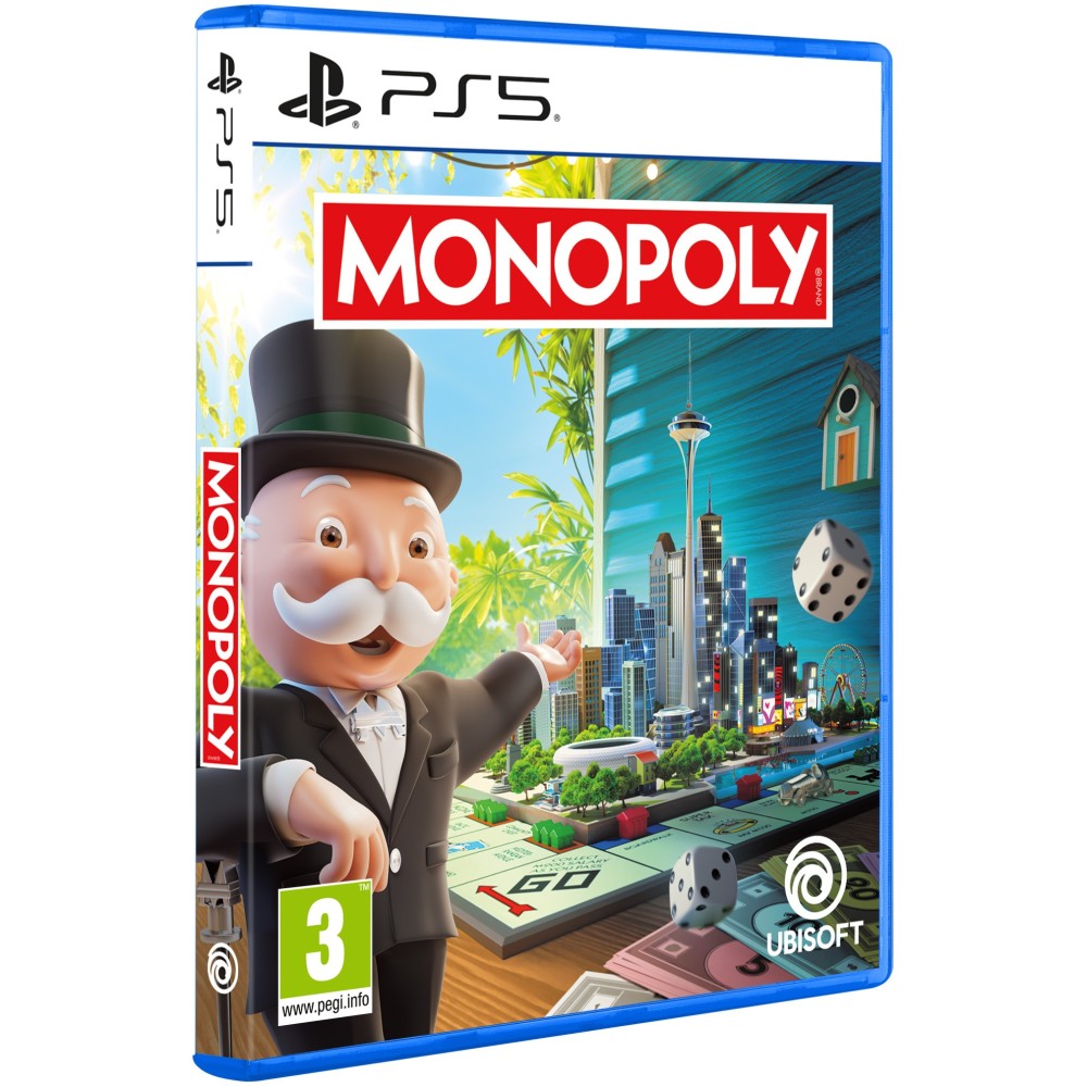 MONOPOLY PS5 JUEGO FÍSICO PARA PLAYSTATION 5 VERSIÓN ESPAÑOLA GARANTÍA EUROPEA EU WARRANTY