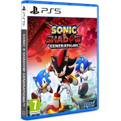 SONIC X SHADOW GENERATIONS PS5 JUEGO FÍSICO PARA PLAYSTATION 5 VERSIÓN ESPAÑOLA GARANTÍA EUROPEA EU WARRANTY