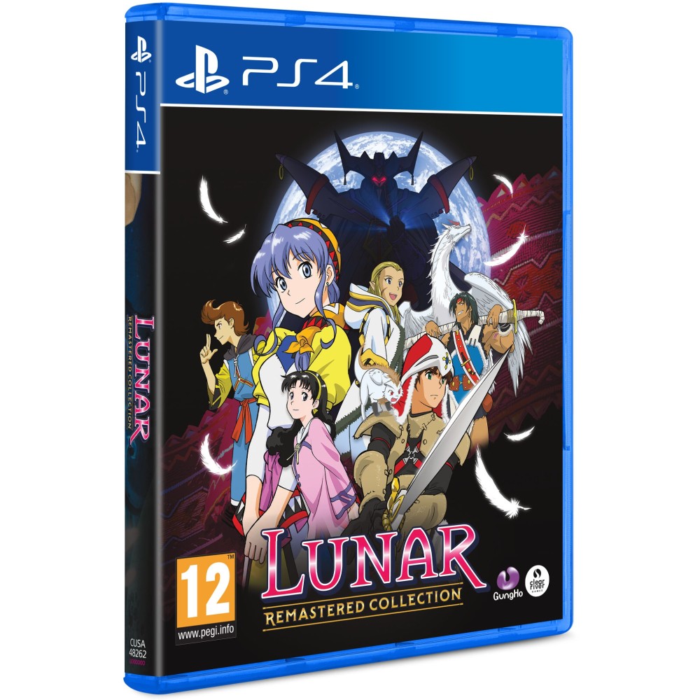 LUNAR REMASTERED COLLECTION PS4 JUEGO FÍSICO PARA PLAYSTATION 4 VERSIÓN ESPAÑOLA GARANTÍA EUROPEA EUROPEAN WARRANTY
