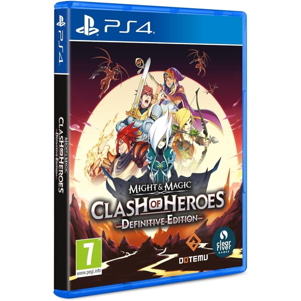 MIGHT & MAGIC CLASH OF HEROES DEFINITIVE EDITION PS4 JUEGO FÍSICO PARA PLAYSTATION 4 VERSIÓN ESPAÑOLA GARANTÍA EUROPEA