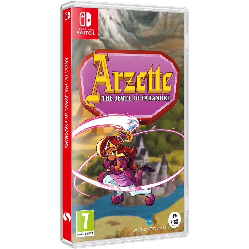 ARZETTE THE JEWEL OF FARAMORE SWITCH JUEGO FÍSICO PARA NINTENDO SWITCH VERSIÓN ESPAÑOLA GARANTÍA EUROPEA EUROPEAN WARRANTY