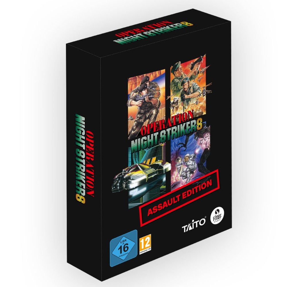 OPERATION NIGHT STRIKERS ASSAULT EDITION SWITCH JUEGO FÍSICO PARA NINTENDO SWITCH VERSIÓN ESPAÑOLA GARANTÍA EUROPEA EU WARRANTY