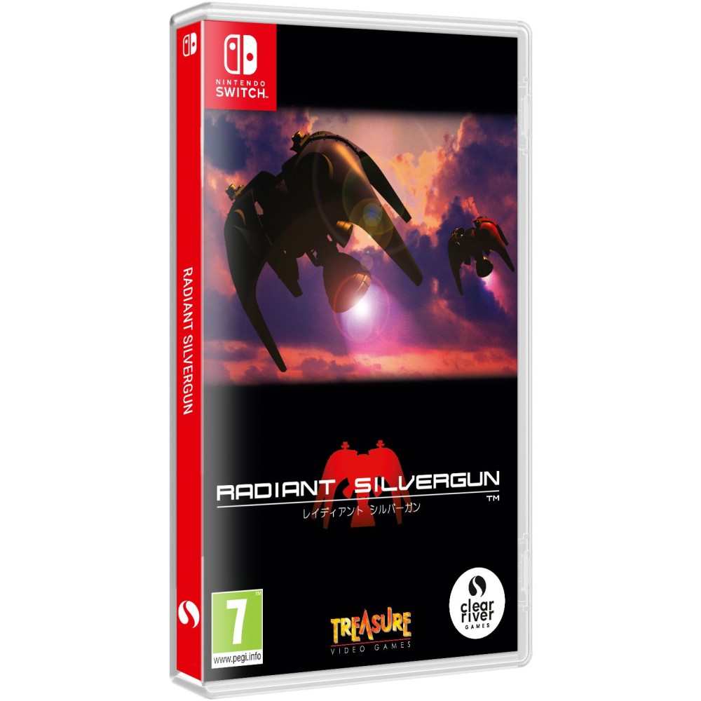RADIANT SILVERGUN SWITCH JUEGO FÍSICO PARA NINTENDO SWITCH VERSIÓN ESPAÑOLA GARANTÍA EUROPEA EUROPEAN WARRANTY