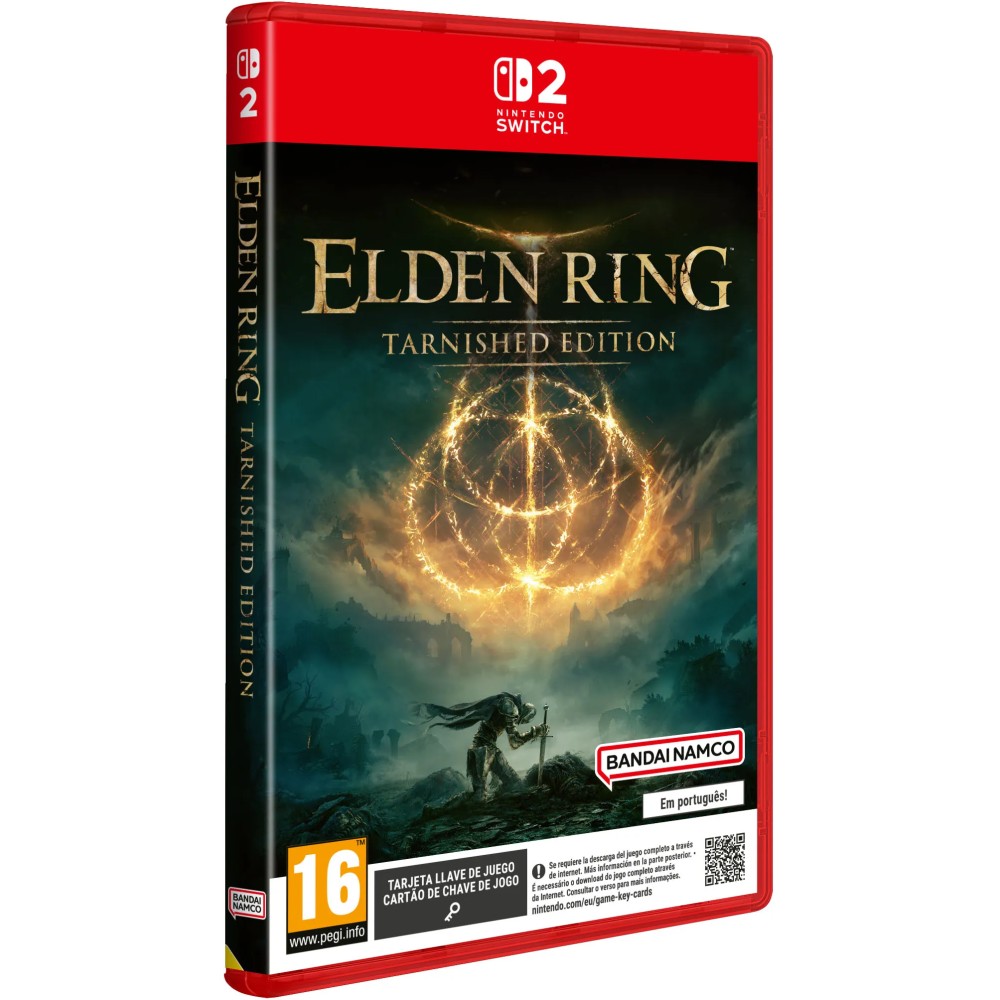 PREVENTA ELDEN RING TARNISHED EDITION SWITCH2 TARJETA LLAVE DE JUEGO PARA NINTENDO SWITCH 2 VERSIÓN ESPAÑOLA GARANTIA EUROPEA