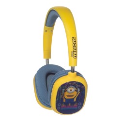 PACK MINIONS AURICULARES BLUETOOTH CON MICRÓFONO Y FUNDA PROTECTORA PARA NINTENDO SWITCH 2 NINTENDO SWITCH SWITCH LITE
